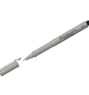 Ручка капиллярная Faber-Castell "Ecco Pigment" черная, 0,2мм