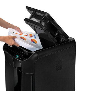 Уничтожитель (шредер) с автоподачей FELLOWES AUTOMAX 350C, 4 уровень секретности, 68 литров, FS-49641