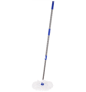 Набор для уборки OfficeClean Professional ведро 6л с отжимом,самоотж. швабра с круглой насадкой