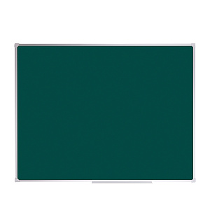 Доска магнитно-меловая OfficeSpace, 90*120см, алюминиевая рамка, полочка