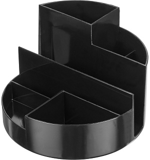 Подставка-органайзер д/канцеляр.мелочей Attache ПРОФИ 7 отд черный ОР01АЕ