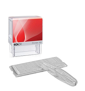 Штамп самонаборный самонаборный 4стр. 20-Set NEW!38х14мм