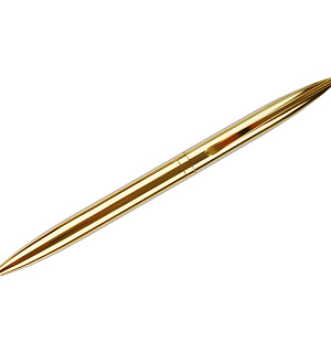 Ручка шариковая автоматическая MESHU "Gold" синяя, 1,0мм