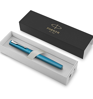 Ручка перьевая Parker "Vector XL Teal" синяя, 0,8мм, подарочная упаковка