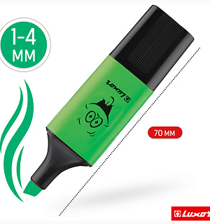 Текстовыделитель Luxor "Eyeliter" ассорти, 1-4,5мм
