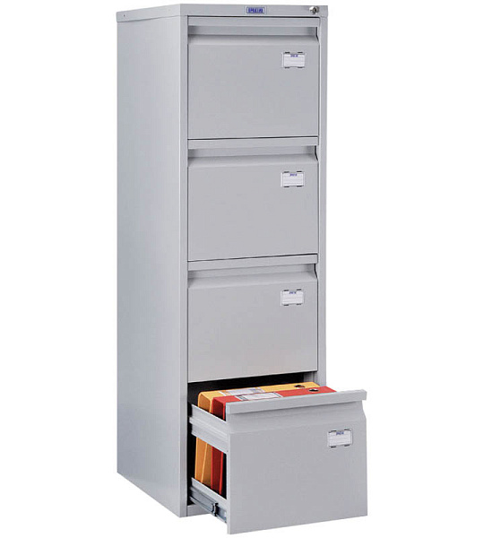 Шкаф картотечный Практик А-44, 1305*408*480, 4 ящика