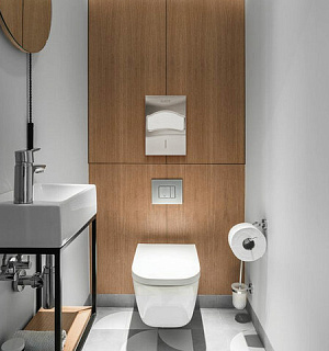 Диспенсер для покрытий на унитаз LAIMA PROFESSIONAL INOX, 1/4 сложения, нержавеющая сталь, матовый, 605704