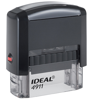 Оснастка для штампа Trodat 4911 Ideal, 38*14мм, пластик (125417)