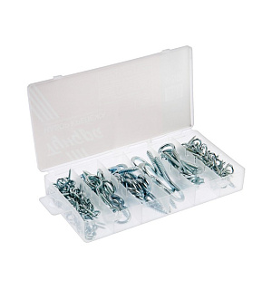 Набор шурупов с кольцом и полукольцом ТУНДРА krep, 151 предмет