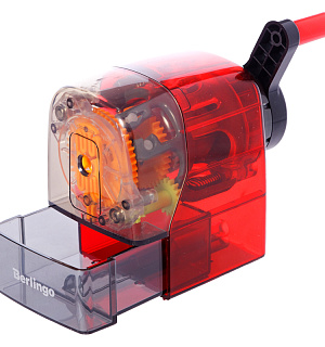 Точилка механическая Berlingo "Megatop", пласт. корпус, инд. упаковка