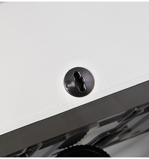 Диспенсер для полотенец листовых OfficeClean Professional (Z-сл.), ABS-пластик, механич., белый