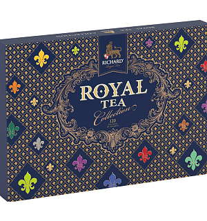 Подарочный набор чая Richard "Royal Tea Collection", 15 вкусов, 120 пакетиков, 230,4г