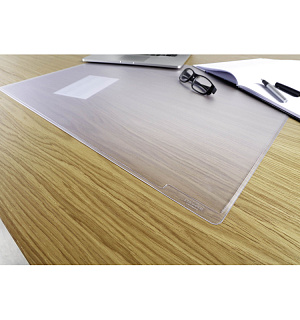 Настольное покрытие Durable "Duraglas" 40*53см, прозрачное