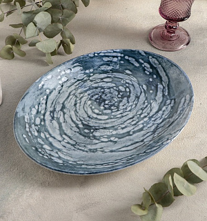 Тарелка овальная Vortex, 31×23,5 см