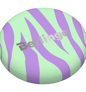 Ластик Berlingo "Zebra" круглый, термопластичная резина, 36*36*11мм
