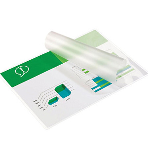 Пленки-заготовки для ламинирования БОЛЬШОГО ФОРМАТА, А3, КОМПЛЕКТ 100 шт., 250 мкм, BRAUBERG, 531779