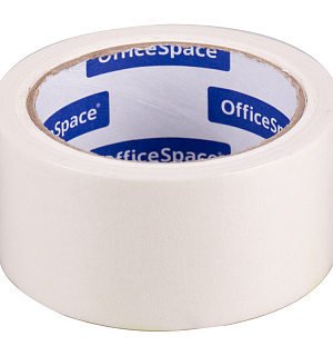 Клейкая лента малярная OfficeSpace, 48мм*24м, ШК