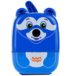 Точилка механическая Мульти-Пульти "Енот", пласт. корпус, инд. упаковка