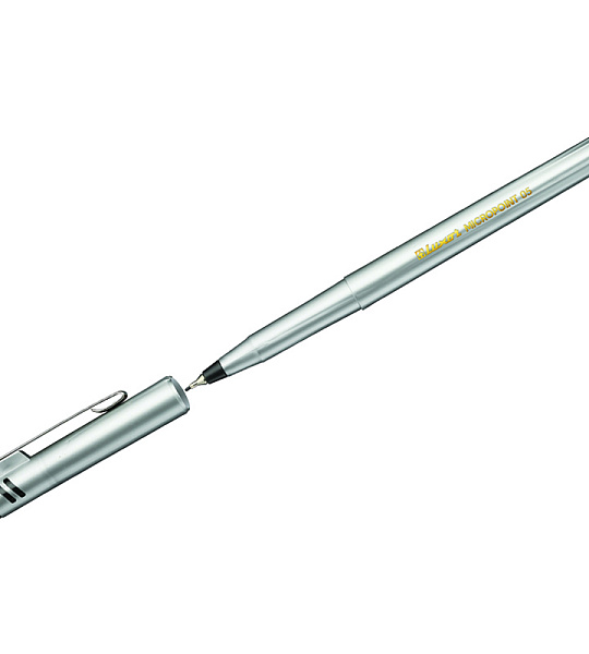 Ручка капиллярная Luxor "Micropoint" черная, 0,5мм, одноразовая