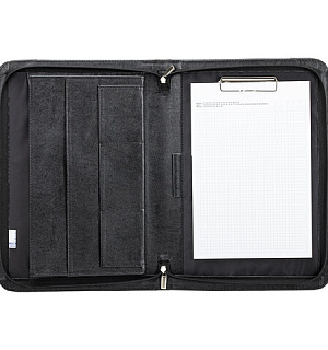 Папка из кожзаменителя на молнии, 8-038