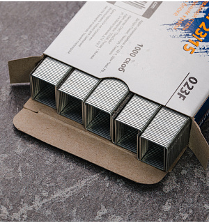 Скобы для степлера №23/15 KW-trio, оцинкованные, 1000шт.