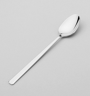 Ложка чайная «Аметист», h=14 см, толщина 2,5 мм, цвет серебряный