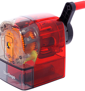 Точилка механическая Berlingo "Megatop", пласт. корпус, инд. упаковка