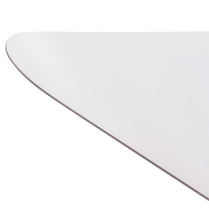 Коврик защитный напольный BRABIX, поликарбонат, 100x120 см, глянец, 1 мм, 604846