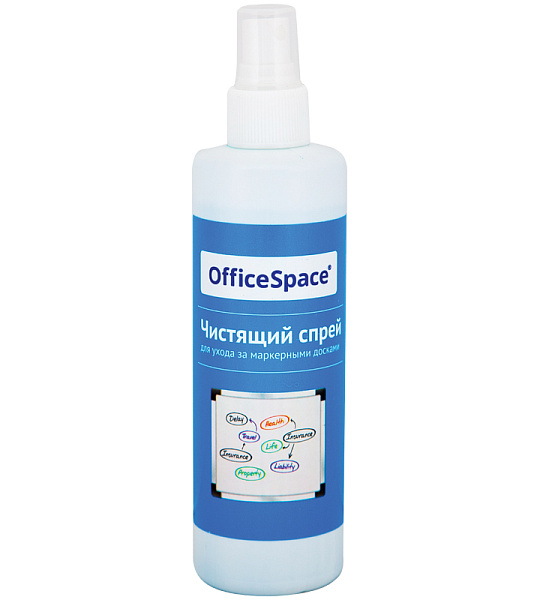 Спрей для магнитно-маркерных досок OfficeSpace, 250мл