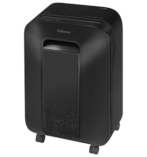 Уничтожитель (шредер) FELLOWES LX201, 5 уровень секретности, 2x12 мм, 12 листов, 22 л, черный, FS-50500