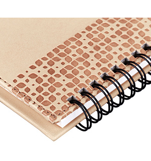 Планинг недатированный, 64л., 330*130мм, кожзам, Berlingo "Vivella Prestige", бежевый