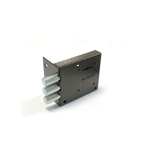 Замок накладной "Симеко" БИФ-0026*3, 90х77х18 мм, 3 ключа