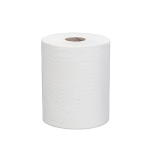 Полотенца бумажные в рулонах Focus Extra Quick, 2-слойные, 150м/рул, втулка 50мм, белые