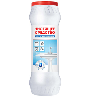 Средство чистящее OfficeClean "Сода Антибактериальный", порошок, 400г
