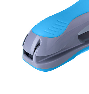 Степлер №24/6, 26/6 Berlingo "Office Soft" до 25л., пластиковый корпус, синий