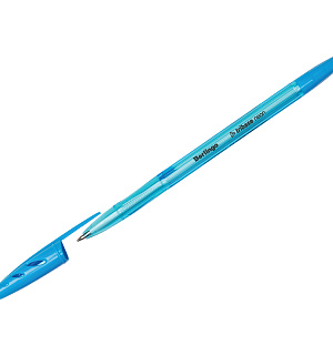 Ручка шариковая Berlingo "Tribase Neon" синяя, 0,7мм, корпус ассорти