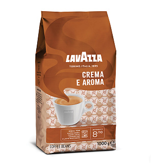 Кофе в зернах LAVAZZA "Crema E Aroma", 1000 г, 2444