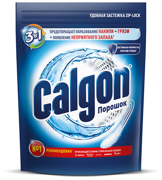 Смягчитель воды для стиральных машин Calgon 3в1, порошок, 1,5кг