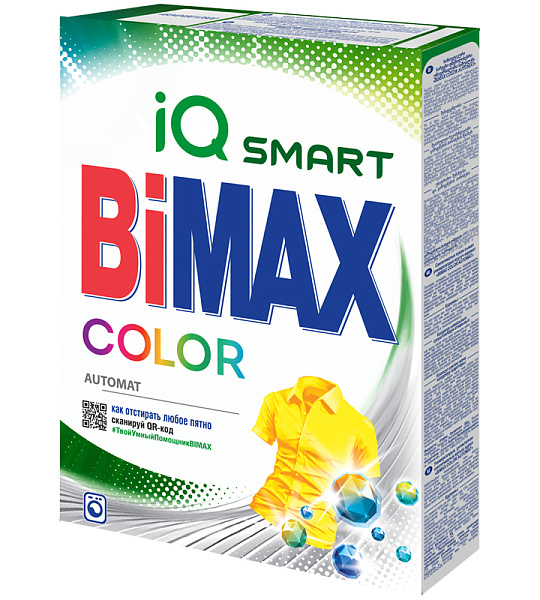 Порошок для машинной стирки BiMax "Color", 400г