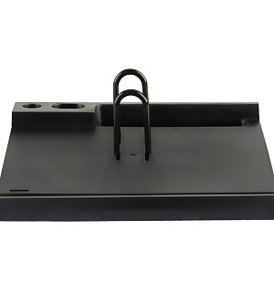 Подставка под календарь СТАММ, пластик, черный