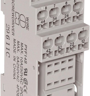 Цоколь PYF14S к G3R-ODX02SN DC5-24