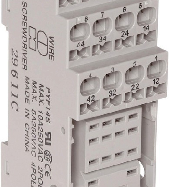 Цоколь PYF14S к G3R-ODX02SN DC5-24