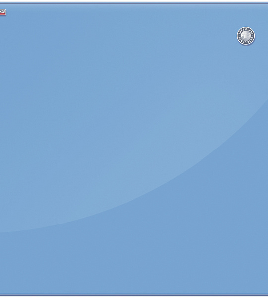 Доска стеклянная магнитно-маркерная 2х3 "Office", 45*45см, голубая, маркер, 6 магнитов