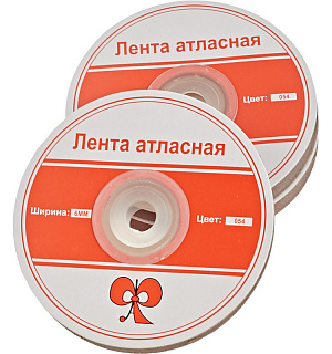 Лента обвязочная для прошивки документов красная, 100 м 3шт/уп