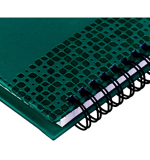 Планинг недатированный, 64л., 330*130мм, кожзам, Berlingo "Vivella Prestige", зеленый