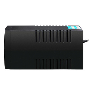 Источник бесперебойного питания IPPON Back Basic 1050 Euro, 3 розетки, 1000ВА, 600Вт, черный