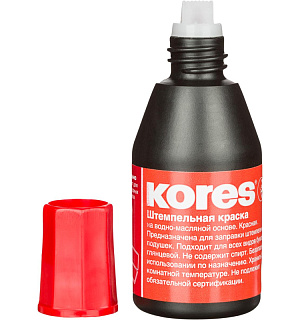 Краска штемпельная KORES красные 71324