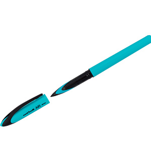 Ручка-роллер Uni "Uni-Ball Air UBA-188E" синяя, 0,5мм, голубой корпус