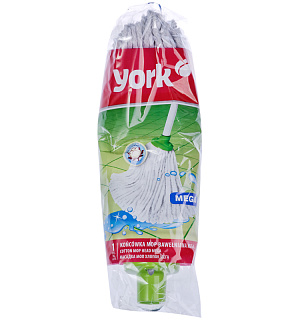 Насадка МОП для швабры York "Mega" веревочная, хлопок, ворс 25см