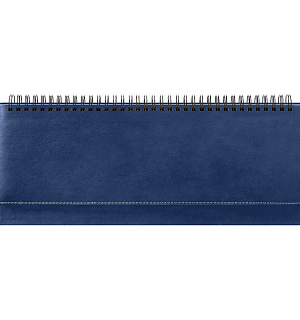 Планинг недатированный, 330*130мм, 56л., кожзам, OfficeSpace "Winner", темно-синий